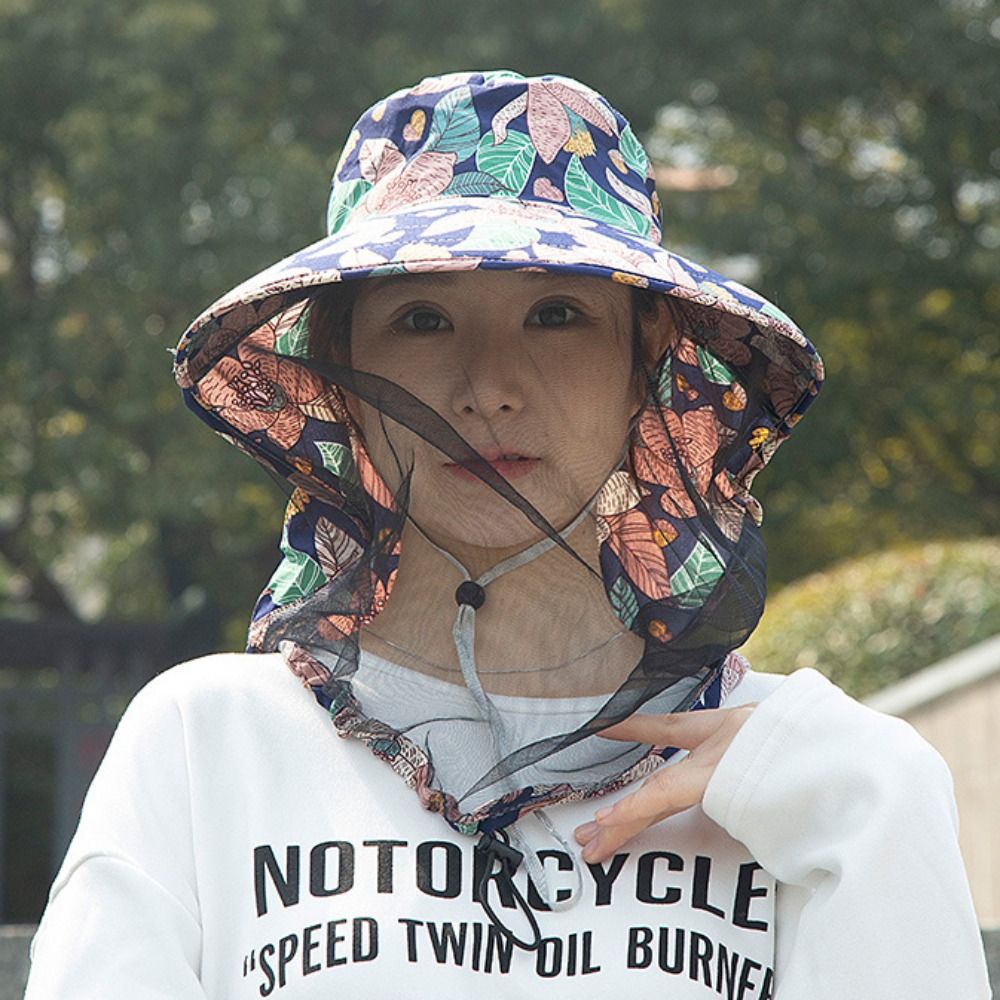 Printing Bee Mosquito Hat Sun  - Agriculture Farming Hats review and price